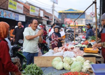 Perkuat Ekonomi Rakyat,  Cagub Jeje Komitme Revitalisasi Pasar Tradisional