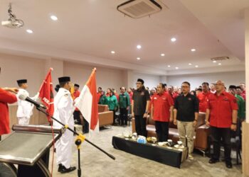 Jeje – Ronal Hadiri Rapat Kerja Cabang Khusus PDI Perjuangan Kota Tasikmalaya