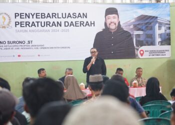 Ono Surono Sosialisasikan Perda Desa Wisata di Desa Cikawung Indramayu