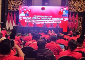 PDI Perjuangan Jabar Gelar Rakerdasus, Mantapkan Kemenangan Jeje – Ronal