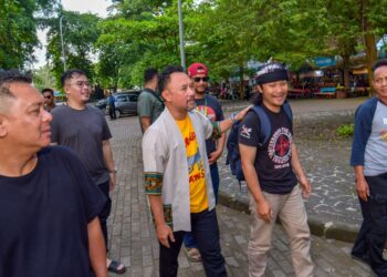Sambangi Situs Karang Kamulyan, Ronal Perkuat Komitmen Tingkatkan Fasilitas Pariwisata