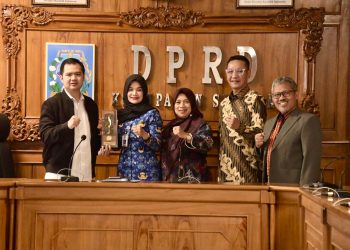 Diah Fitri Maryani Bersama Badan Kehormatan DPRD Provinsi Jawa Barat Lakukan Studi Banding ke DPRD Kabupaten Sleman