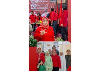 Diah Fitri Maryani Rayakan HUT PDI Perjuangan dengan Ziarah dan Aksi Sosial