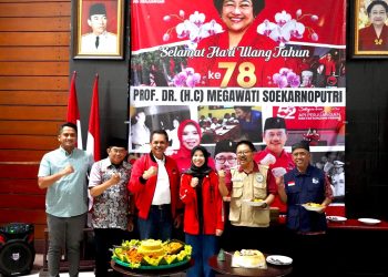 HUT Ke-78, PDI Perjuangan Jabar: Megawati Soekarnoputri Sosok Panutan