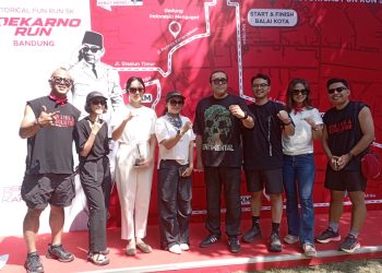 Semarak “Bulan Bung Karno”, 6.601 Pelari Ikuti Soekarno Fun Historical Run di Bandung