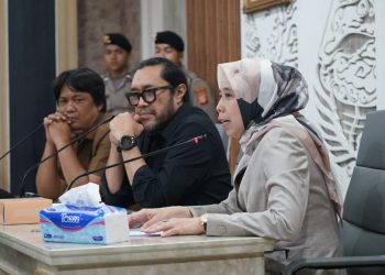 Ineu Purwadewi Sundari Terima Aspirasi Paguyuban Pedagang Ciater